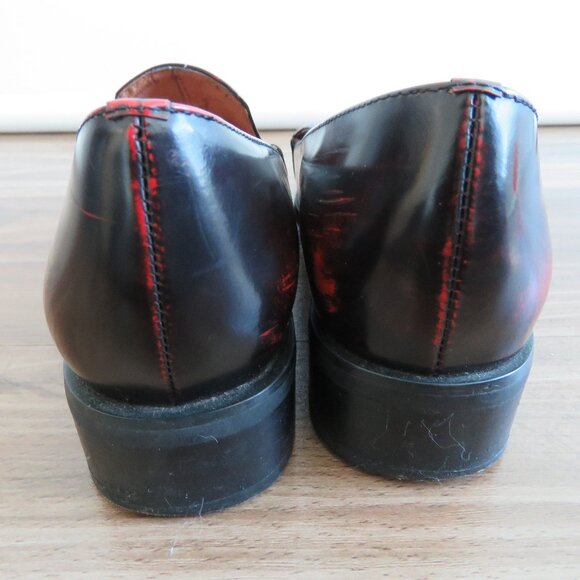 JEFFREY CAMPBELL Lawford Finch Leather Tassel Loafer Slip On Shoes EU 36 US 5.5 - Picture 6 of 15